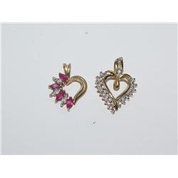 Diamond Heart Shape Ladies Pendant-2 Times the Bid