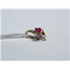 AAA Chatham Ruby Heart shape Ladies Ring