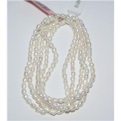 Fresh Water Pearl Bracelet with 14k Gold Clasp