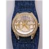 Guess White Gemstones Bezel Ladies watch