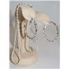 Image 1 : Sterling Silver Chain & Hoops Set