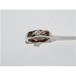 3 Diamond Hand Made Wedding Band