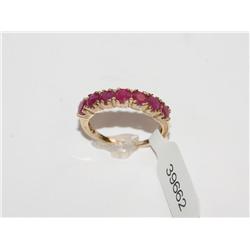 AAA Burmese Ruby Hand Made Ladies Ring