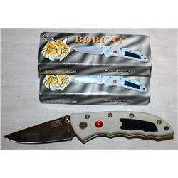 Lot of 4 Bobcat Knives