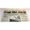 Image 1 : 1912 Titanic Sinks Boston Daily Globe