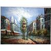 Image 3 : Oil on Canvas of Street Scene