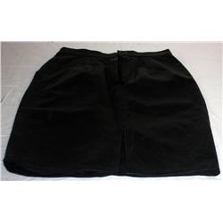 Black Leather Mini Skirt