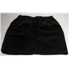 Image 2 : Black Leather Mini Skirt