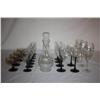 Image 2 : Lot of Glassware - 3 Toscany Hand Blown Romania