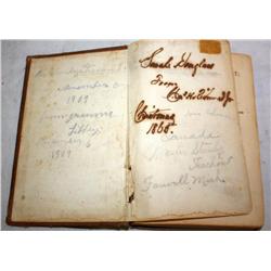 1865 Copy of the Book of Samuel-Old Testament