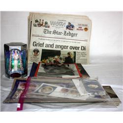Lot of Princess Diana Memoribilia