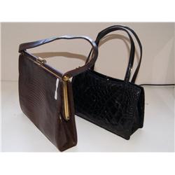 2 Leather Handbags