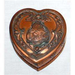 Copper Jewelry Box