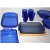 Image 4 : Blue Pyrex Kitchen Set
