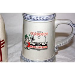 Lot of 4 Collector Mugs