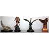 Image 5 : 4 Collectible Animal Statues