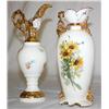 Image 4 : 2 Gold Trim Vases