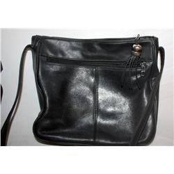 2 Black Leather Purses