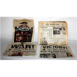 Lot of Collectible Newspapers
