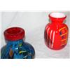 Image 4 : 2 vases 1 Blue & 1 Red