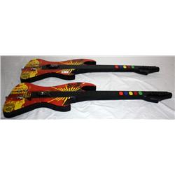 2 Metal Sunrise Wireless Guitars for PS2-Times Bid