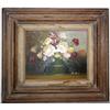 Image 2 : Framed Oil on Canvas of Roses