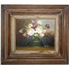Image 4 : Framed Oil on Canvas of Roses