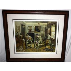 Framed Signed & Numbered Print