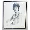 Image 4 : Framed Drawing of Bruce Lee
