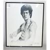 Image 5 : Framed Drawing of Bruce Lee
