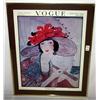 Framed Vogue Print