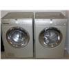 LG Silver Front Loaders Washer and Gas Dryer
