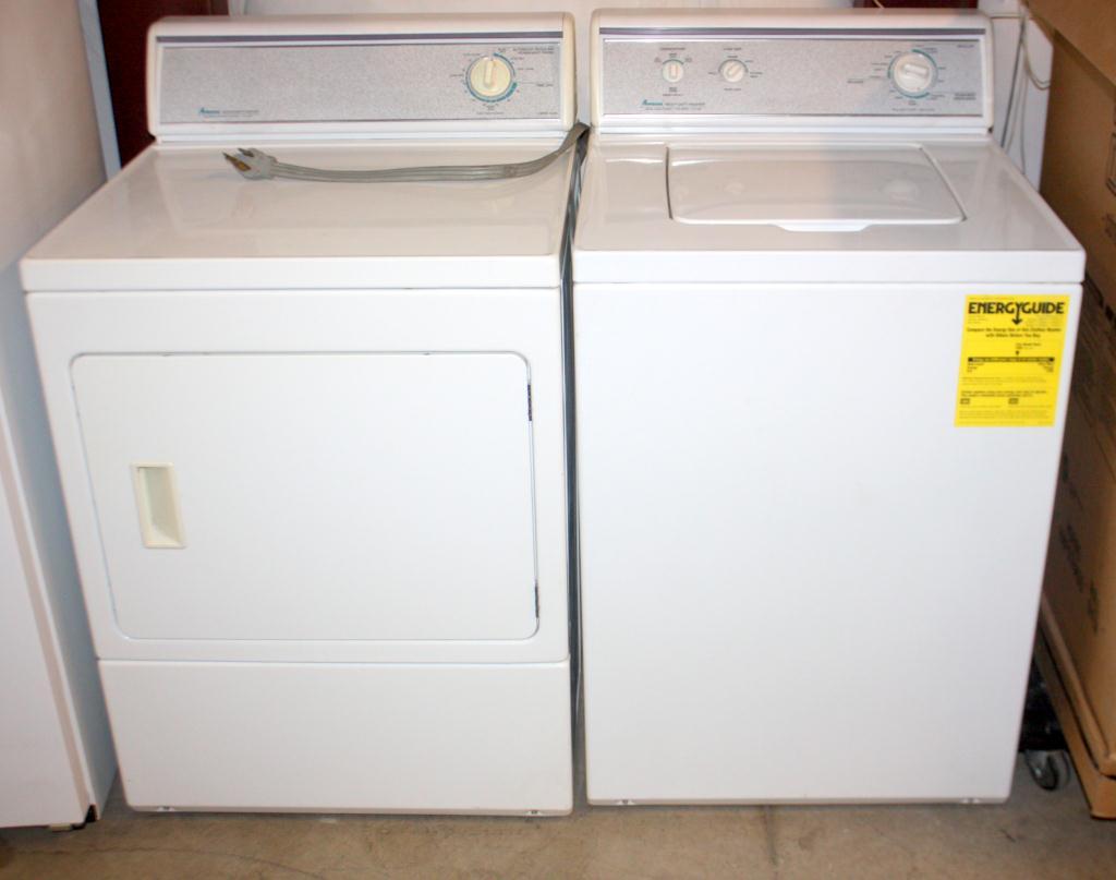Amana Heavy Duty Washer and Electric Dryer