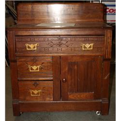 Pennsylvania Walnut Antique Nightstand