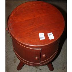 Vintage Round End Table