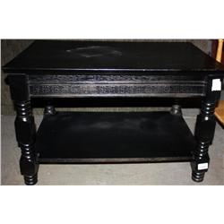 Black End Table