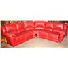 Image 2 : Red Electric Reclining Sofa