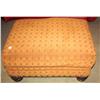 Tan Cloth Ottoman