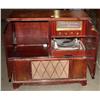 Image 2 : Antique Record and Radio Player