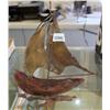 Brass Sail Boat