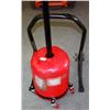 5 Gallon Portable Oil Drain Dolly W/ Motorcycle