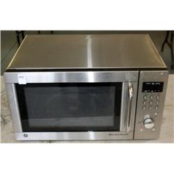 Stainless Steel Style Microwave w/ Browner
