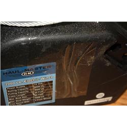 Haul Master 2000 lb. Electric Winch
