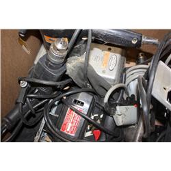 Box of Misc. Tools Craftsman Electronic Hand Saw,