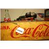 Image 1 : Lot of Misc. Coca Cola Items ( Tins, Cup Holder,