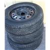 Image 3 : 3 Continental Tires W/ 3 Rims