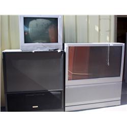Lot of 3 large screen TV's