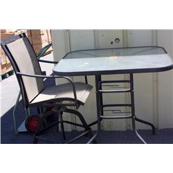 Outdoor Table W/ Chair