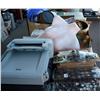 Image 3 : Table Lot Of Misc. Printer, Books, Baskets,