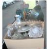 Image 2 : Table Lot of Misc. Glassware & Vintage Items